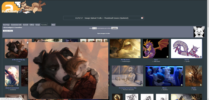 FurAffinity Previewer for Firefox
