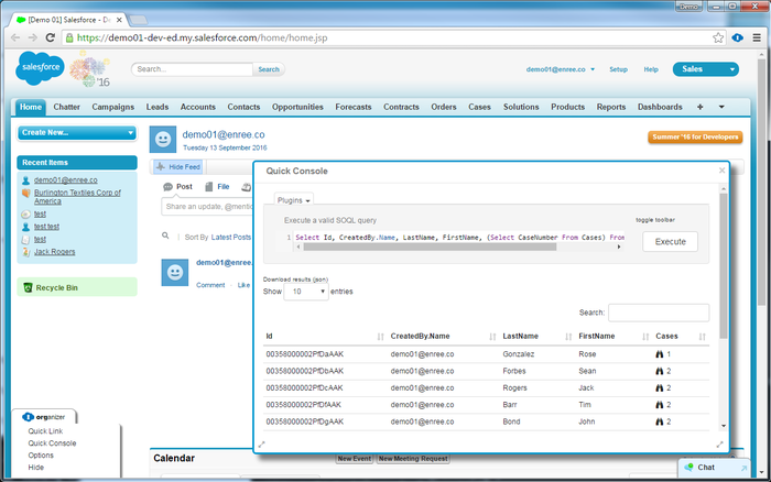 ORGanizer for Salesforce