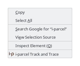 i-parcel Track and Trace
