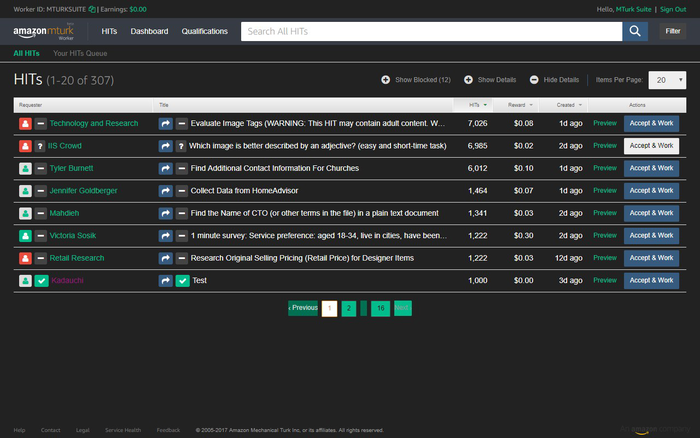 Mturk Suite