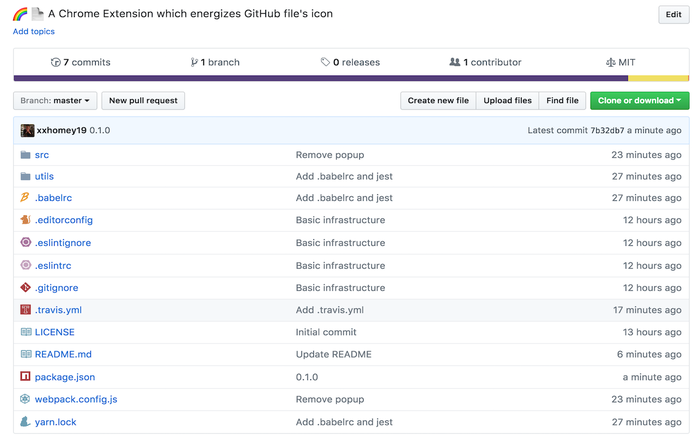 File Icon for GitHub, GitLab and Bitbucket