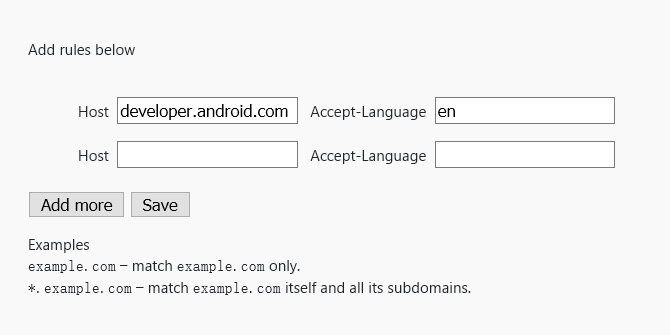 Accept-Language per site