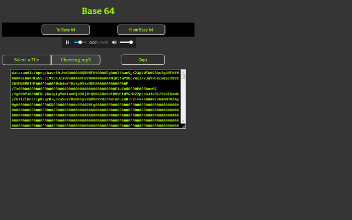 Base64 Encoder/Decoder