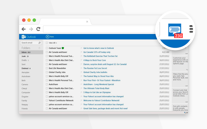 Mail Notifier for Outlook™