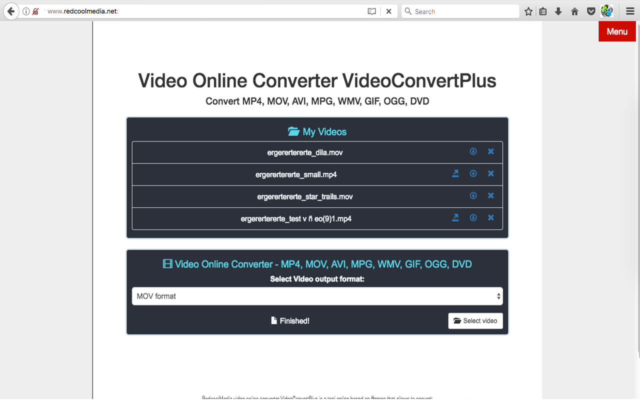 Online Video Converter