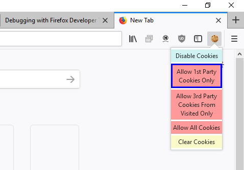 Cookies Disable