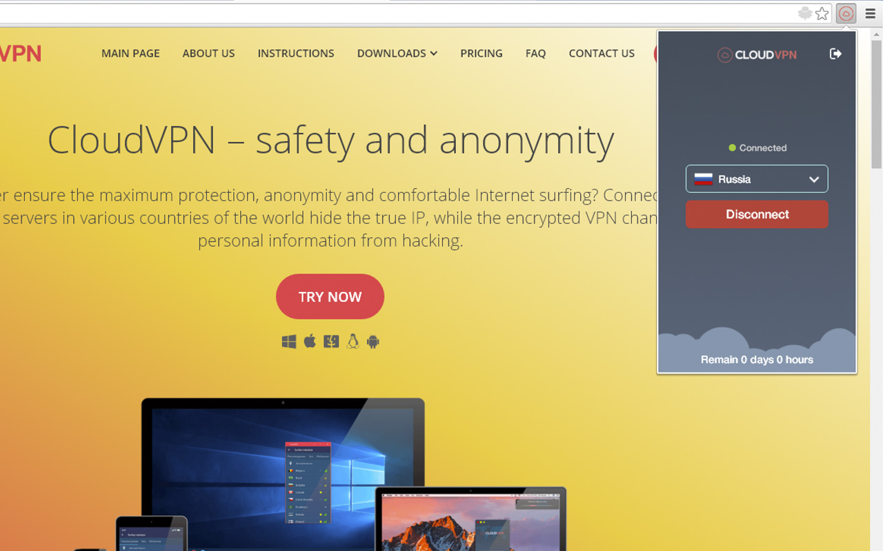 Cloud VPN - proxy vpn service
