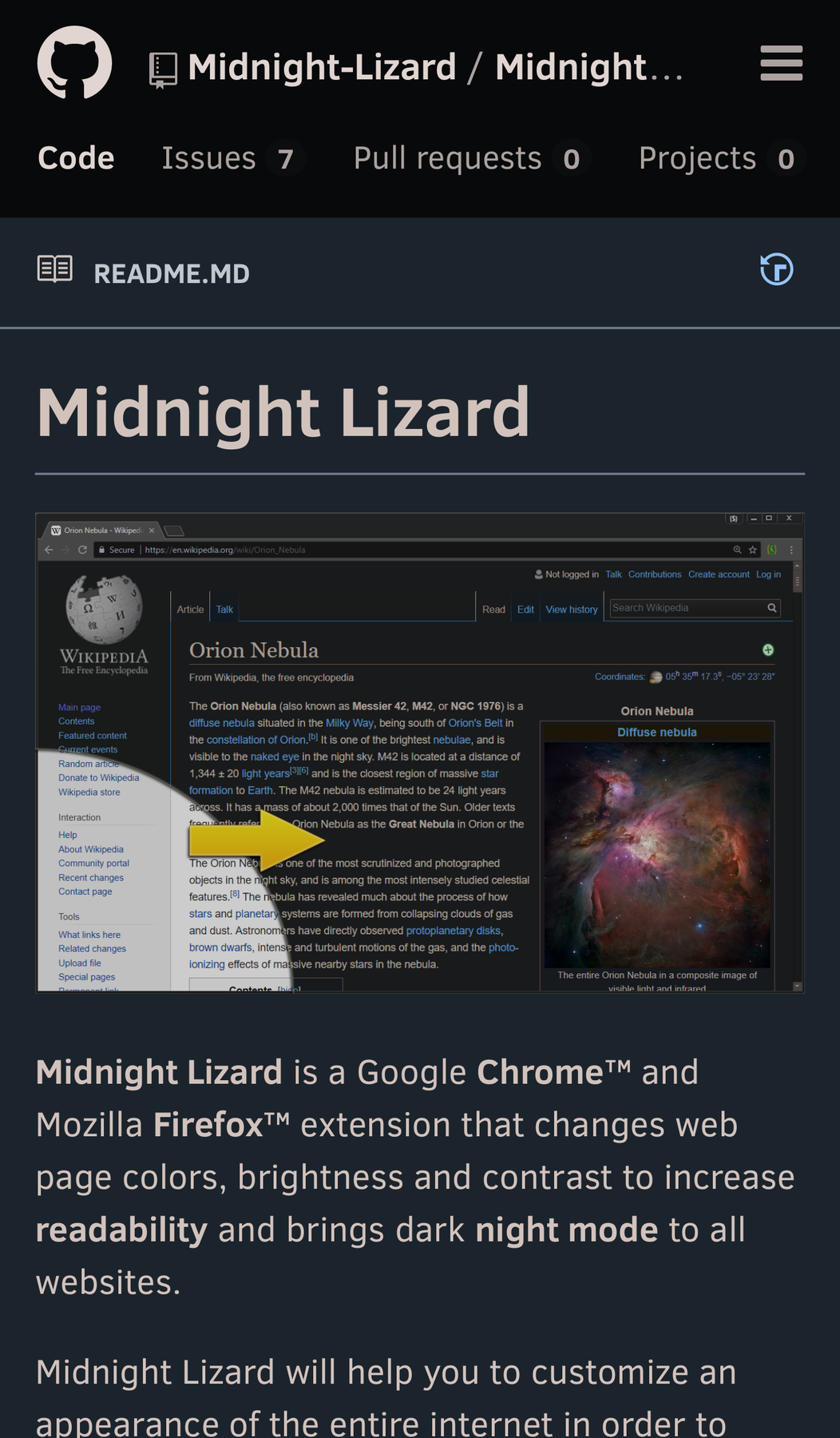 Midnight Lizard