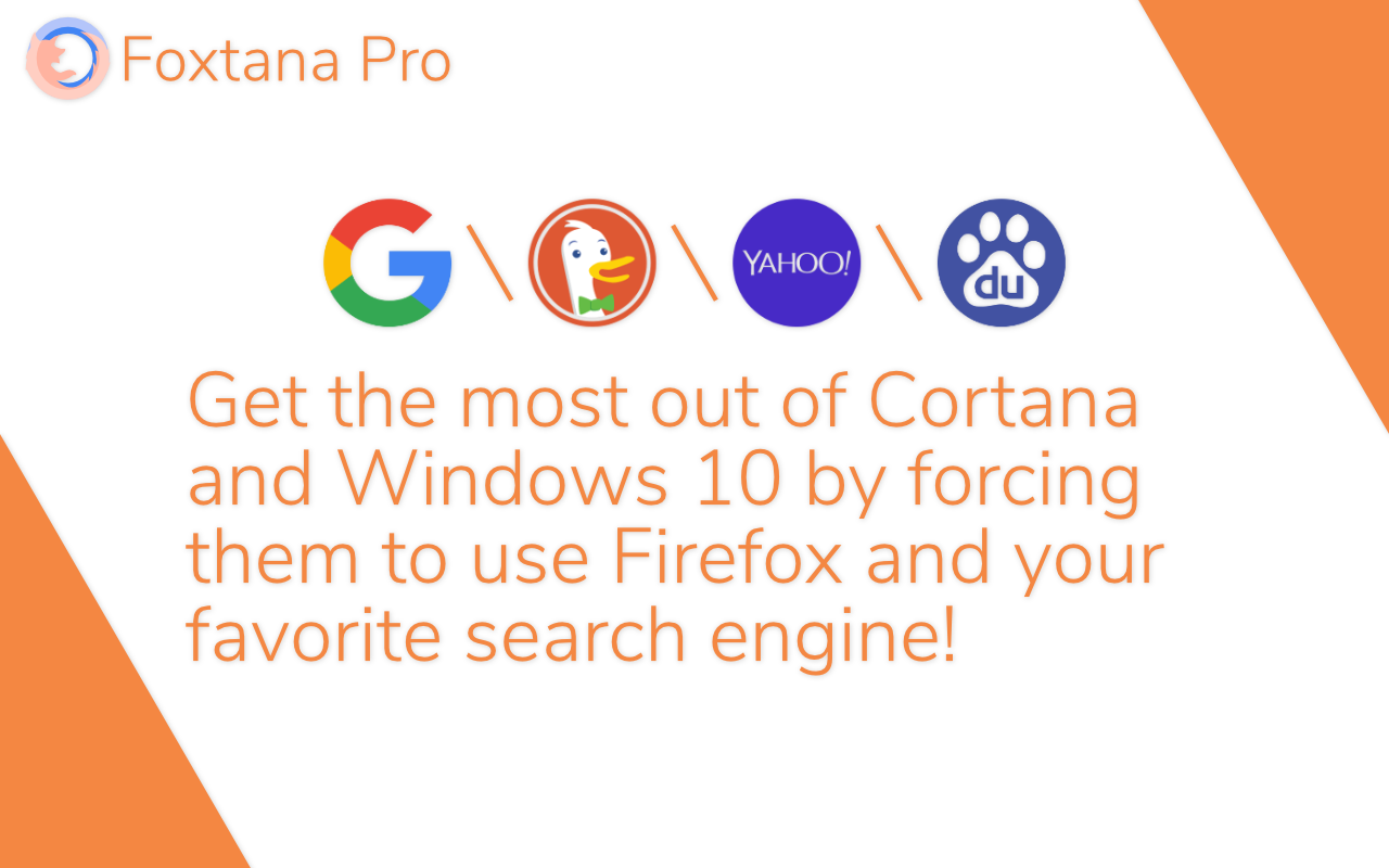 Foxtana Pro - Redirect Cortana