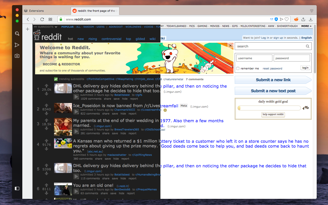 Dark Theme for Reddit