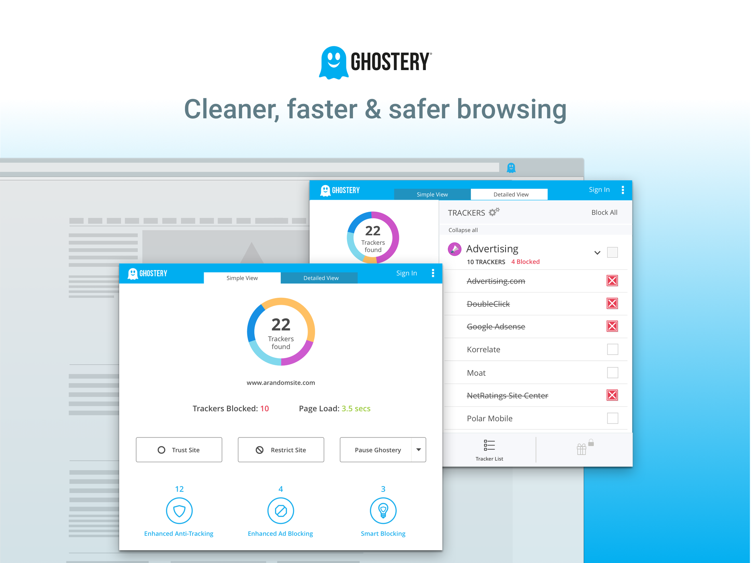 Ghostery – Privacy Ad Blocker - Nhận Tiện Ích Mở Rộng Này Cho ? Firefox  (Vi)
