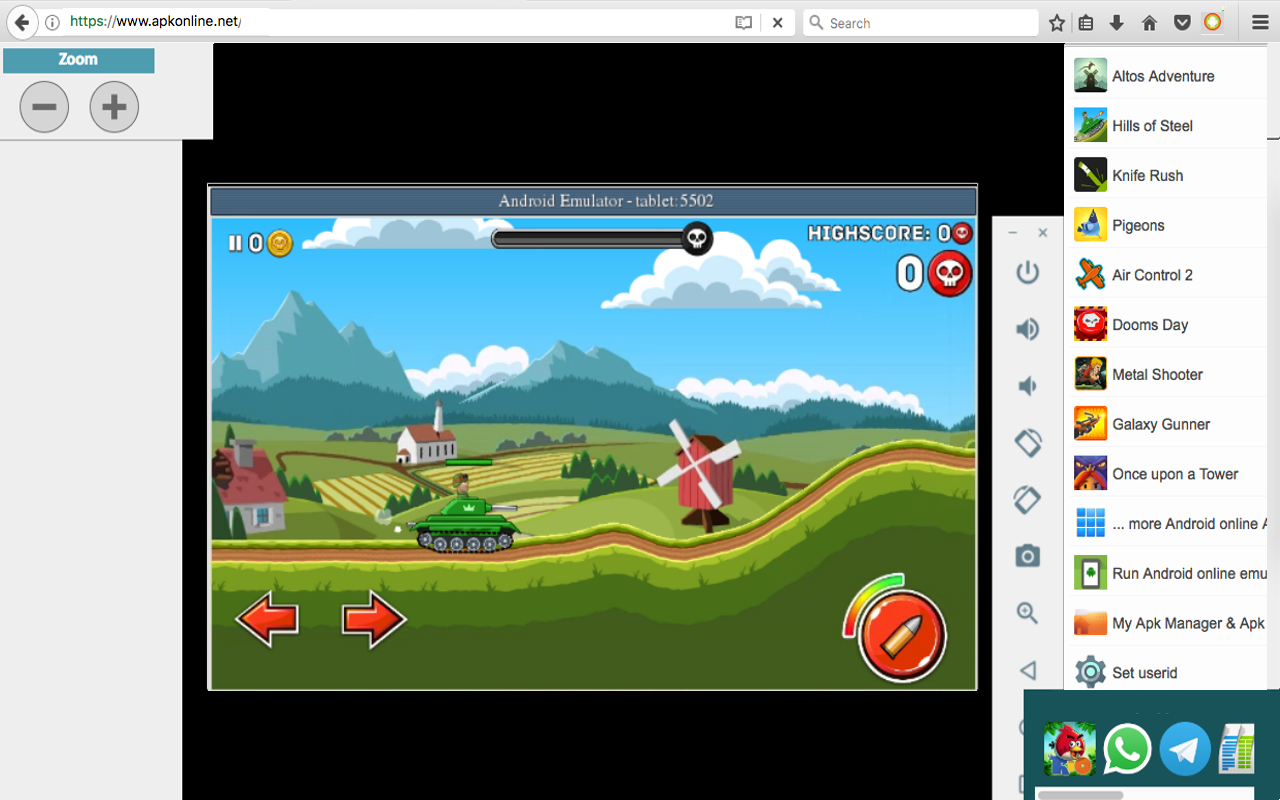 Free android online action games Emulator