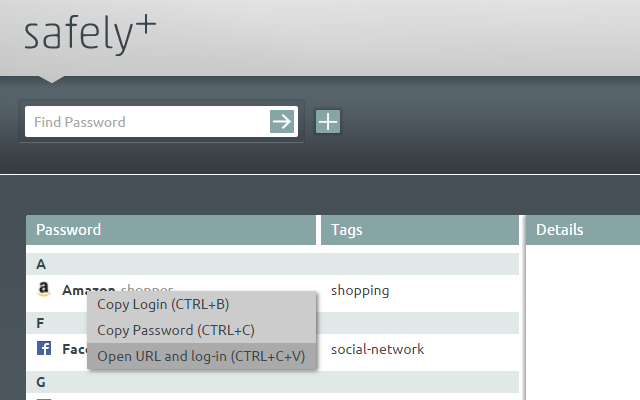 Safely Password Manager