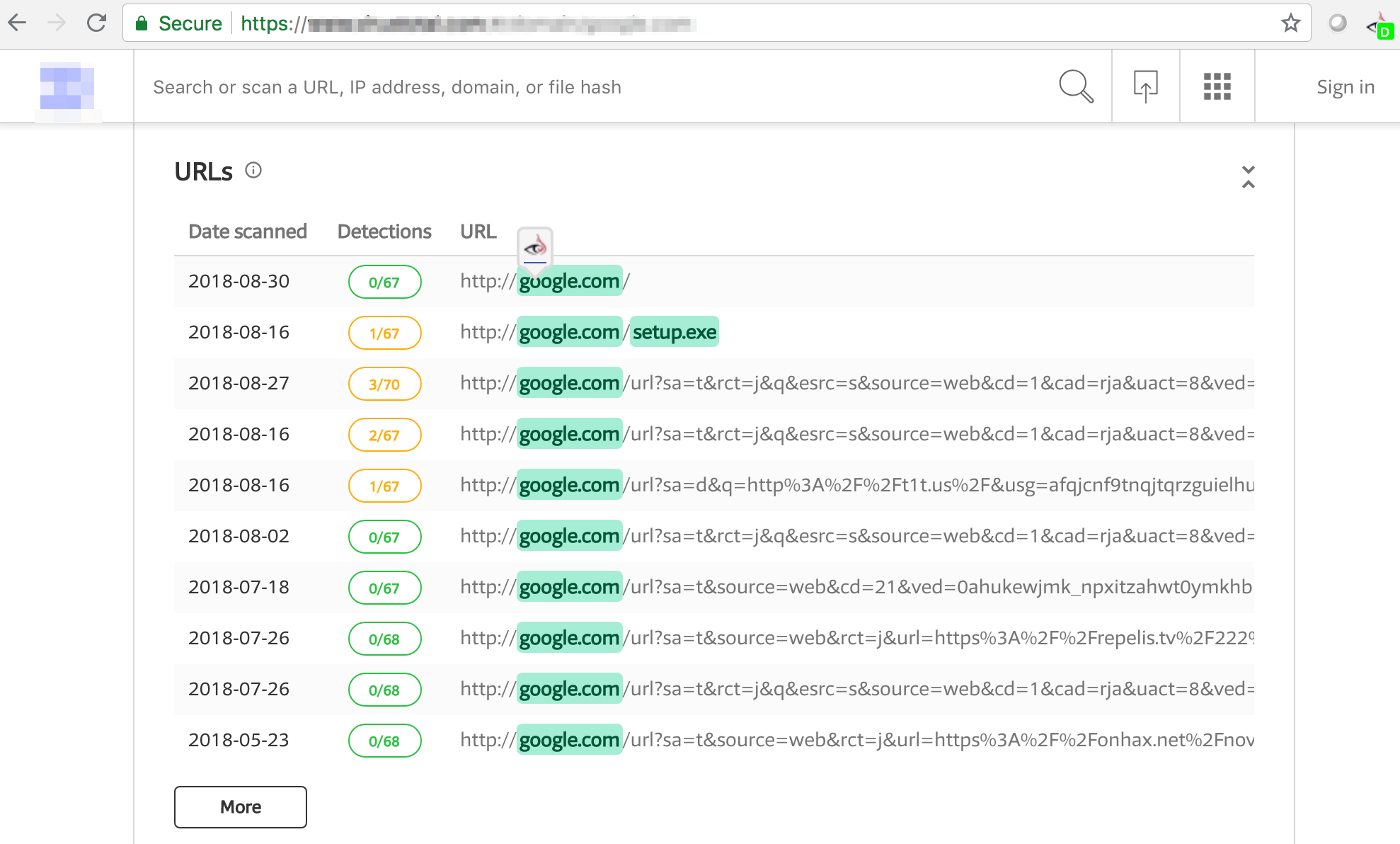 FireEye iSIGHT Browser Extension