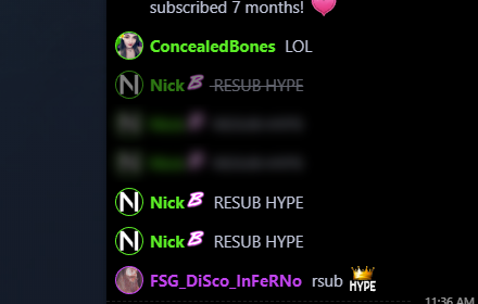 Better Mixer Chat Experience