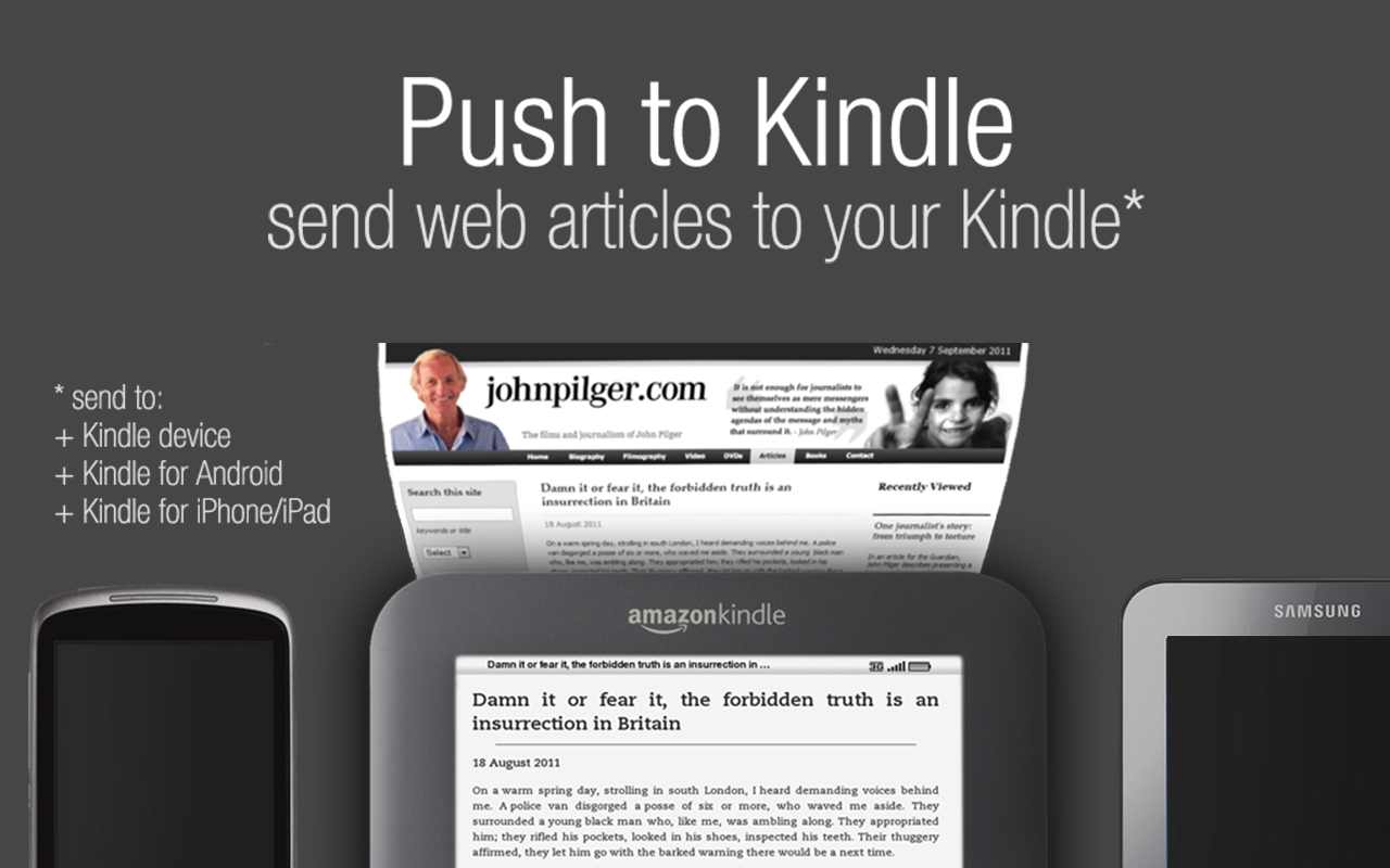 how to send to kindle on iphone