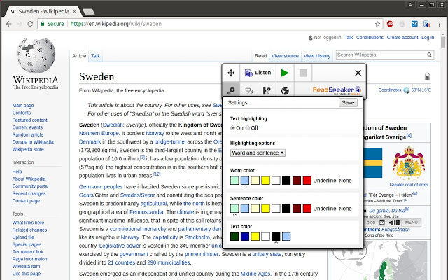 ReadSpeaker® TextAid for Firefox