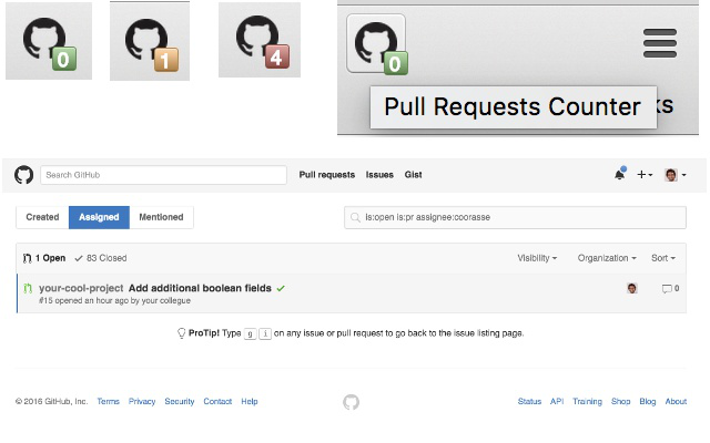 Pull Requests Counter