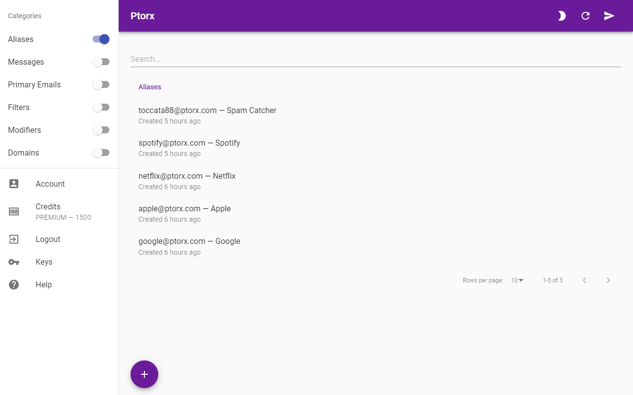 Email aliases by ptorx get this extension for firefox en us 