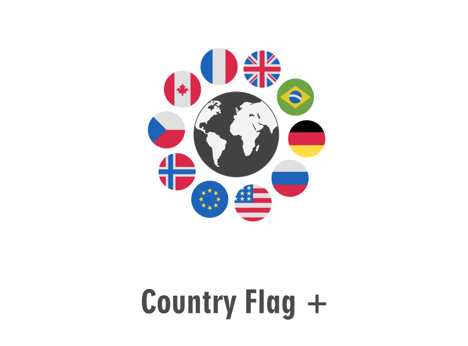 Country Flag +