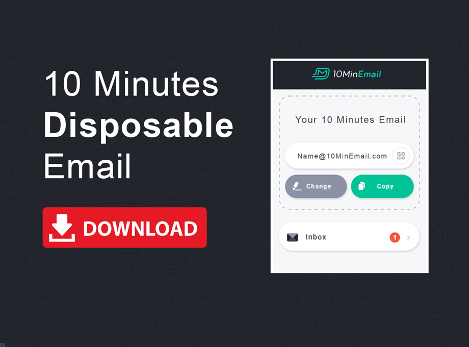 10 Minutes Disposable email