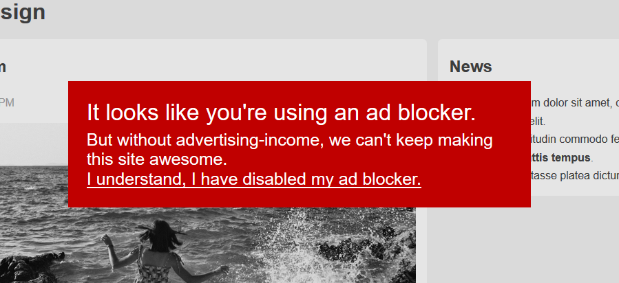 Anti-Adblock Blocker