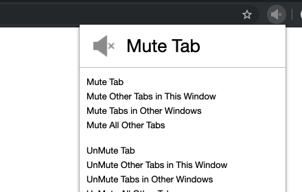 Mute Tab