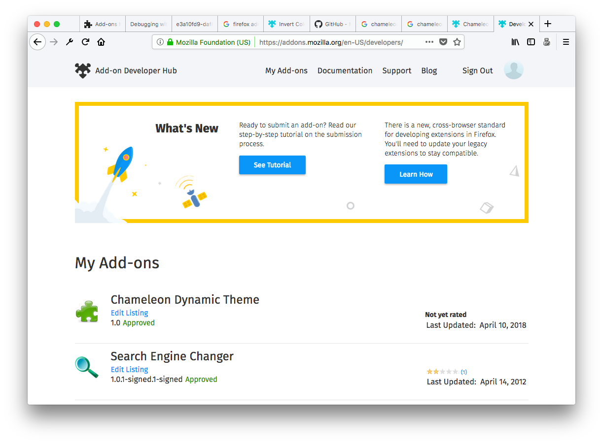 Chameleon Dynamic Theme (fixed)