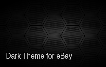 Dark Theme for eBay™