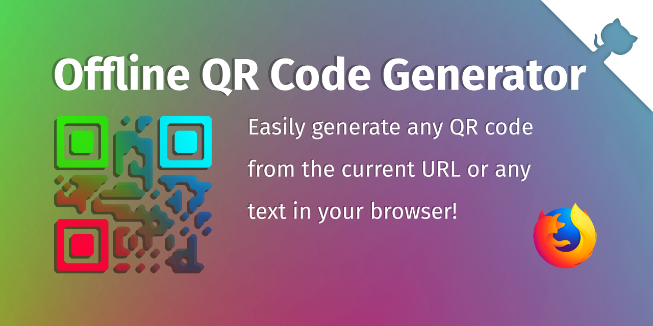 Offline QR Code Generator