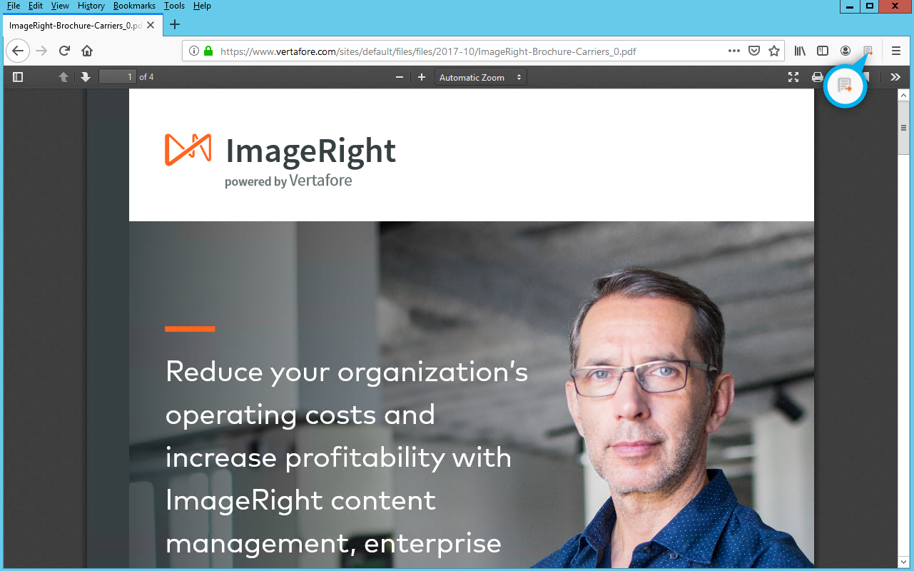 ImageRight PDF Import