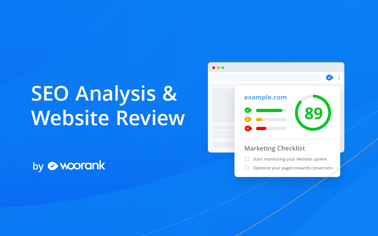 SEO Analysis & Website Review by WooRank