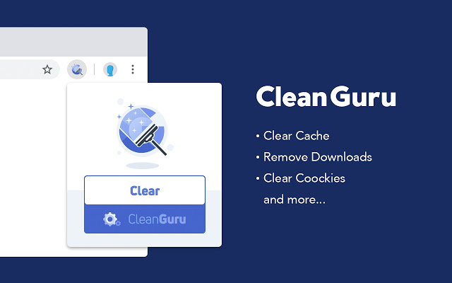 Clean Guru-  cleaner cache and history
