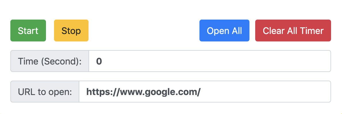 Auto Refresh Tab Advance