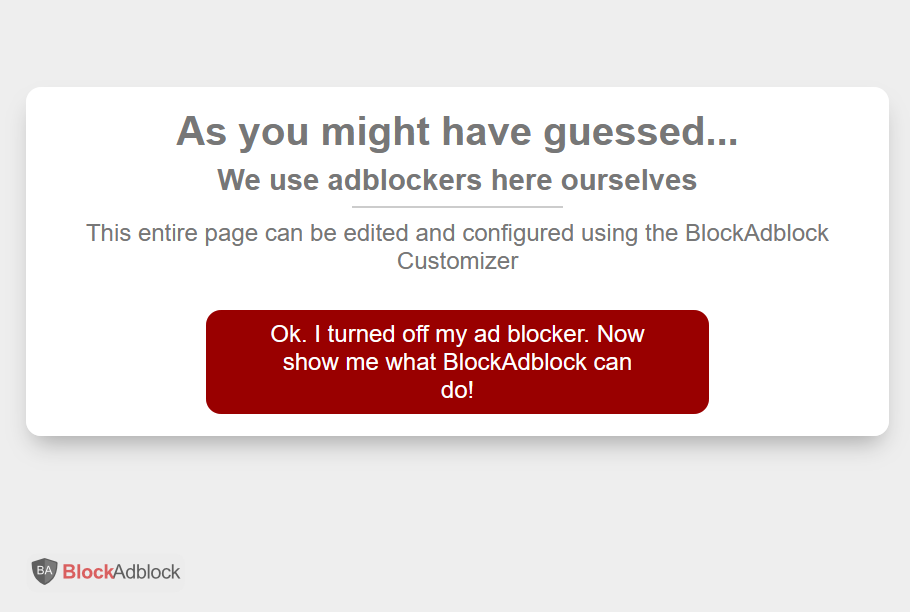 Anti-Adblock Blocker