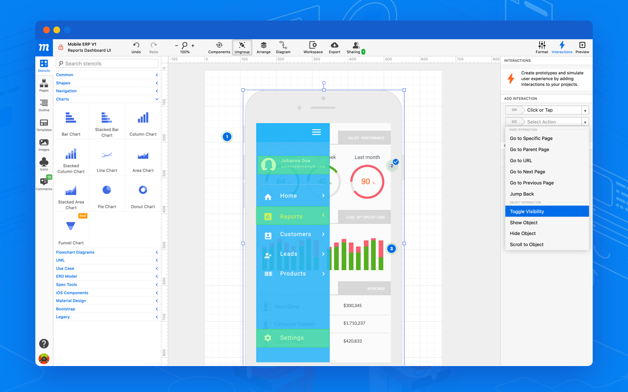 Moqups Extension