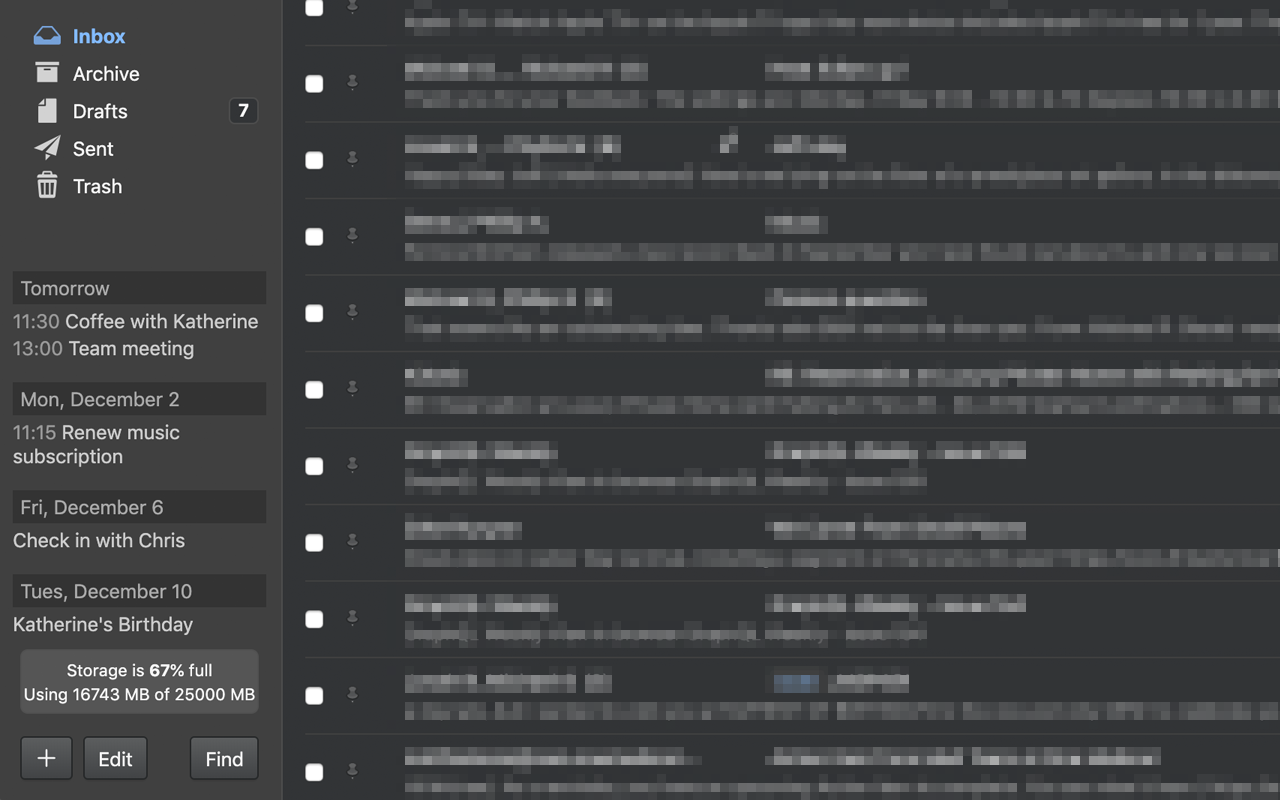 Fastmail Calendar Overview