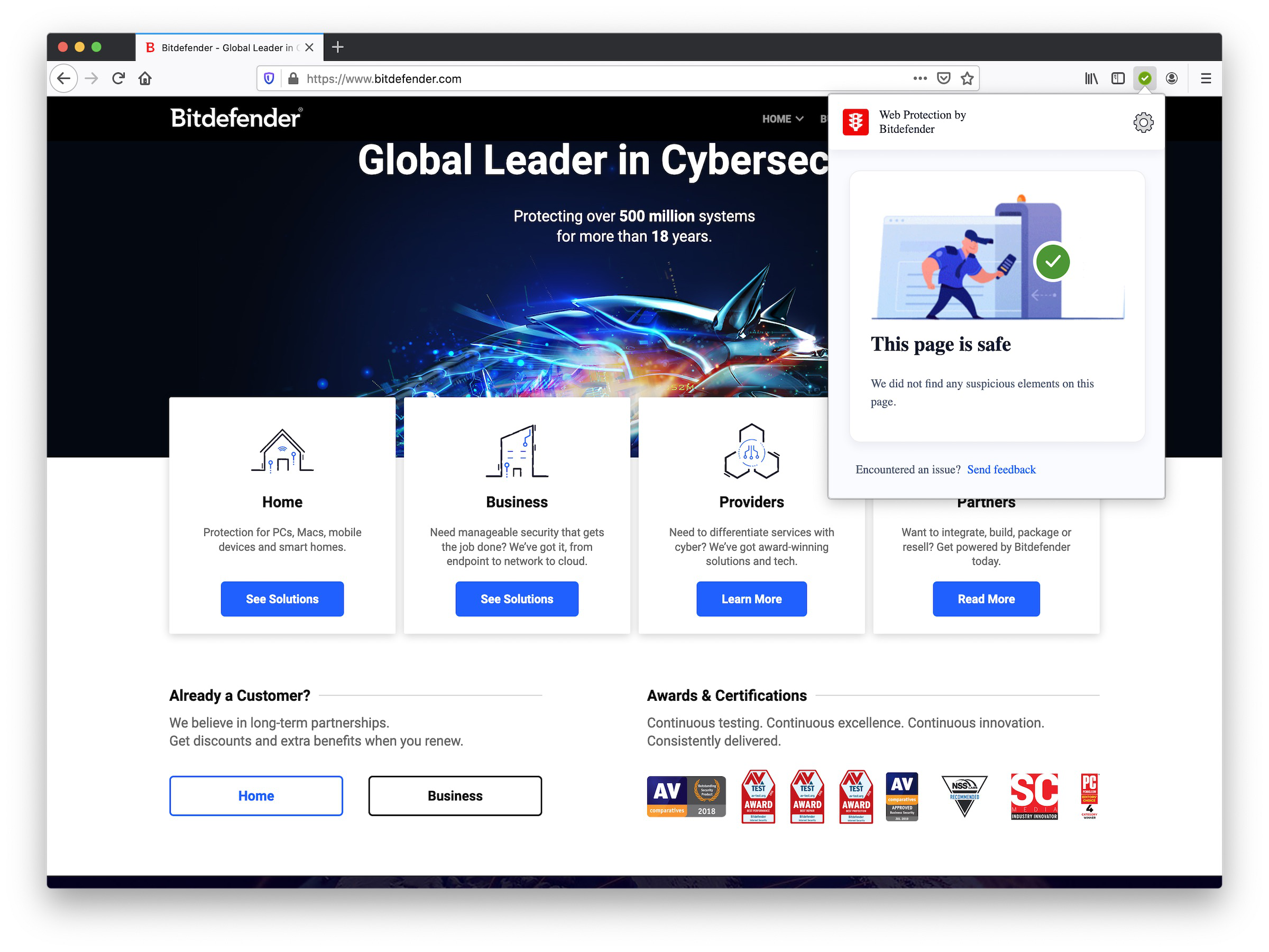 Bitdefender TrafficLight for Firefox