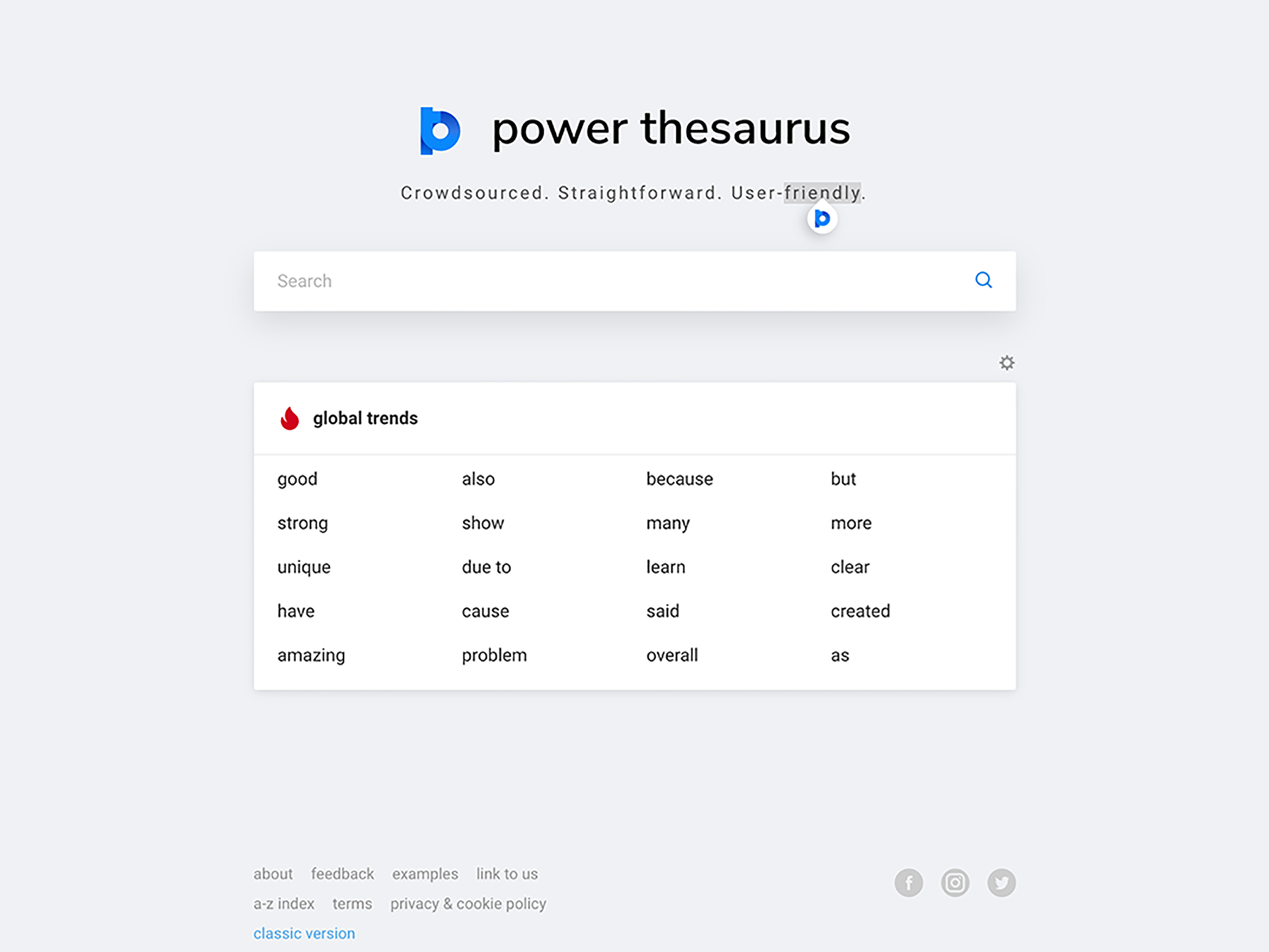 Power Thesaurus - Synonyms & Antonyms