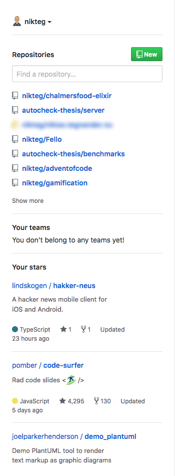 GitHub Stars Dashboard