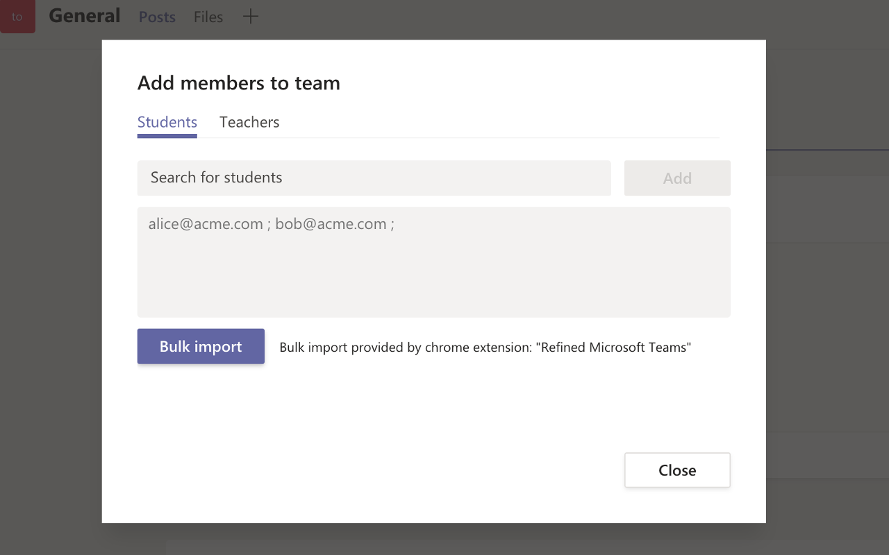 Refined Microsoft Teams