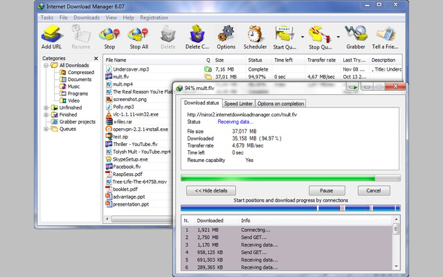 IDM Internet Download Manager For Chrome, Explorer, Mozilla ...