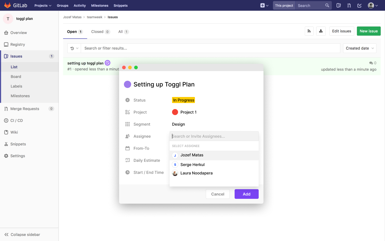 Toggl Plan: Project Planning Calendar