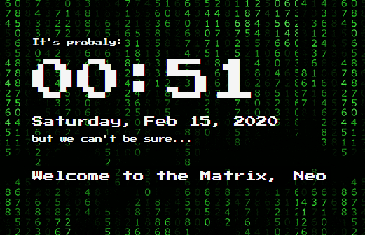 Matrix New Tab