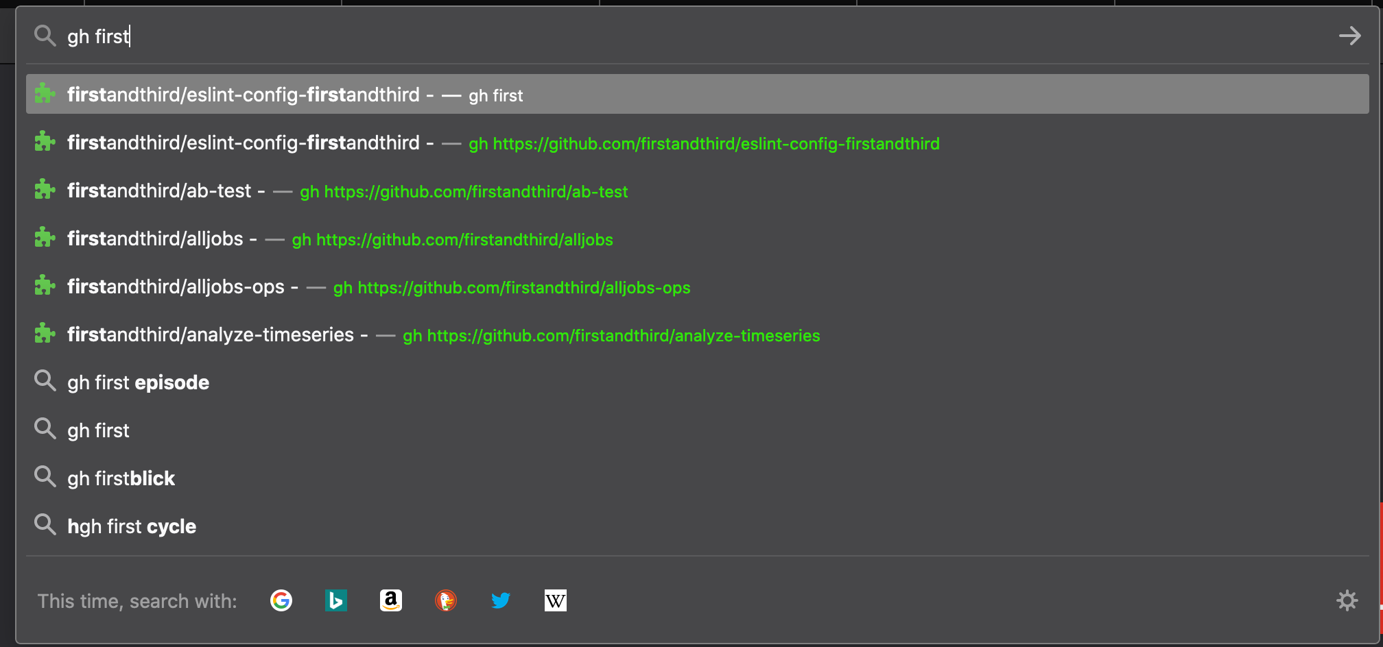 Github Repo Search