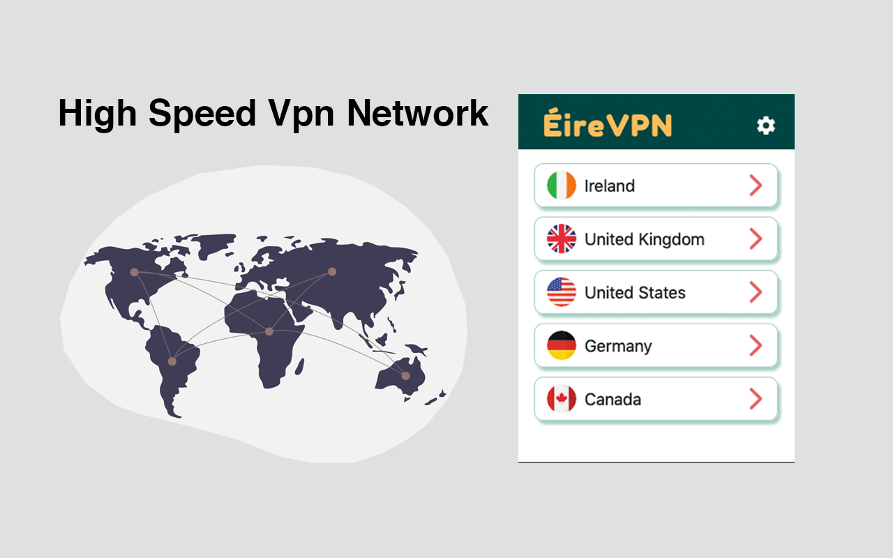 ÉireVPN - Free VPN & Ad Blocker promo image