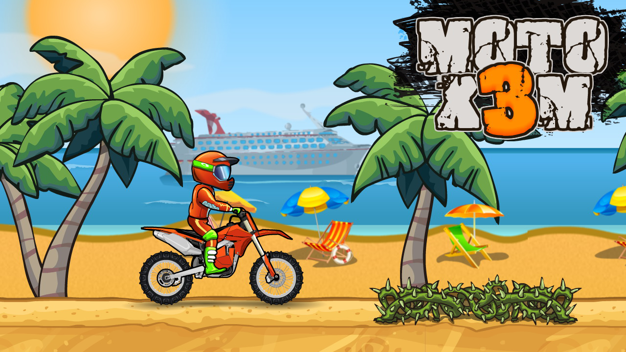 Melhor Jogo de MOTO Para Celular Moto X3M Bike Race Game