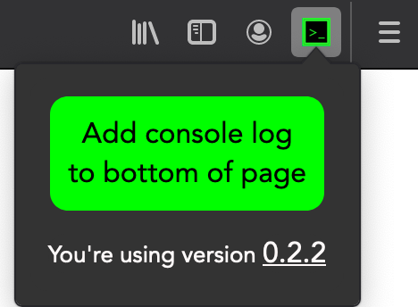 Console Log Element