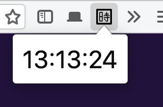 In-browser Clock