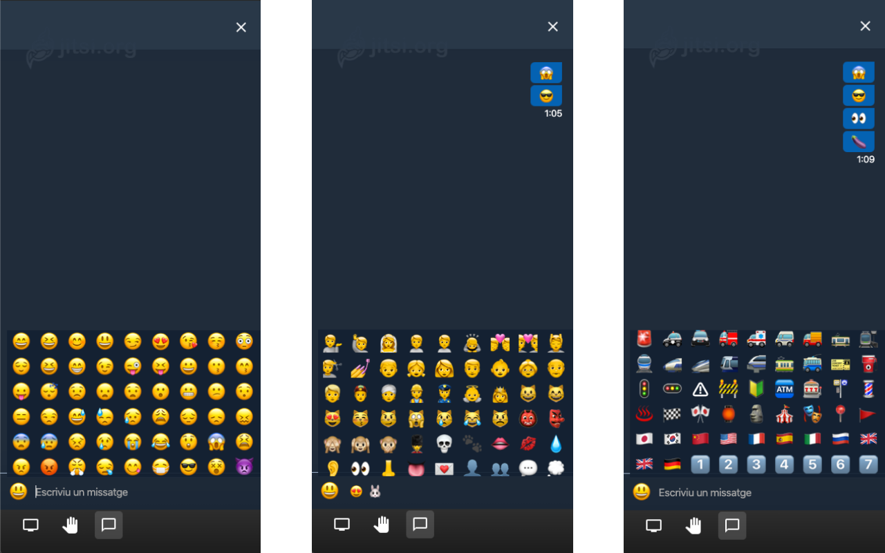 Jitsi Emojis
